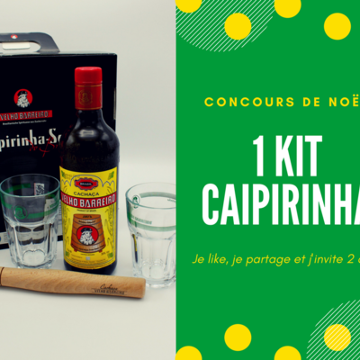 Concours de Noël - 1 kit caipirinha - je like, je partage et j'invite 2 amis