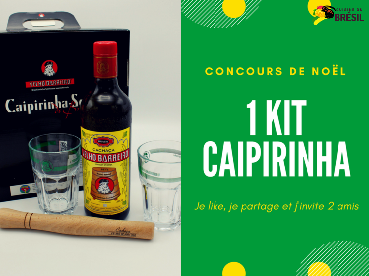 Kit pour préparation de caipirinha Velho Barreiro