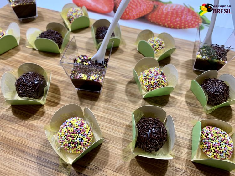 Brigadeiros, les truffes brésiliennes
