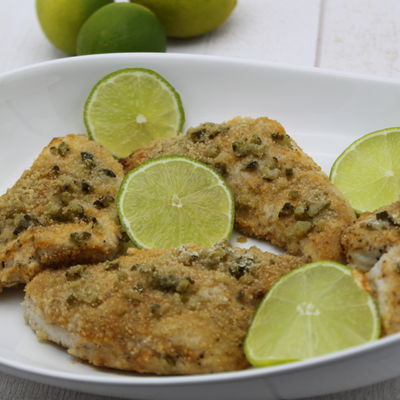 Escalopes de poulet ou dinde avec mayonnaise et cornichons