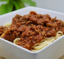 Sauce boulognaise pour tout type de pâtes