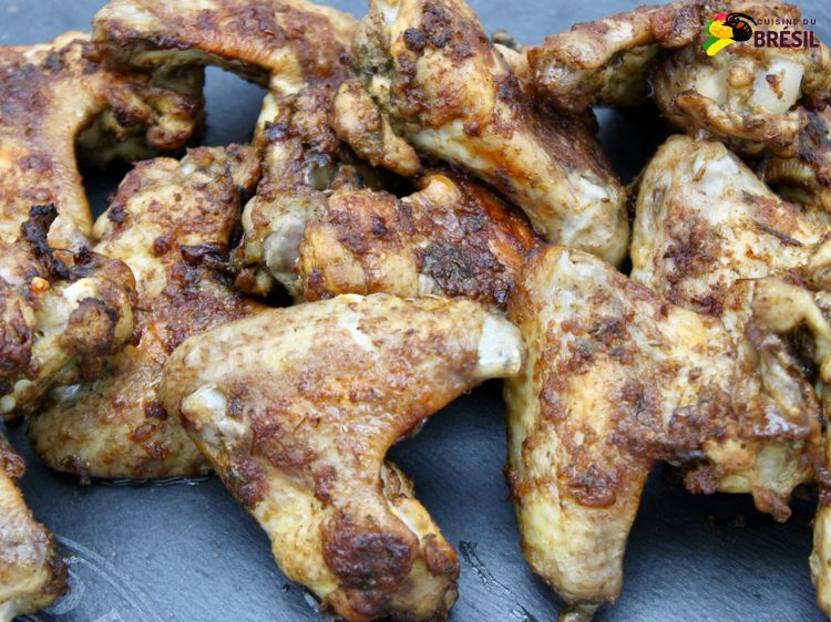 Ailes de poulet grillées au four style barbecue