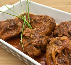 Osso bucco de dinde cuit au multicuiseur avec une sauce onctueuse au paprika