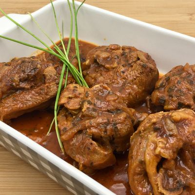 Osso bucco de dinde cuit au multicuiseur avec une sauce onctueuse au paprika