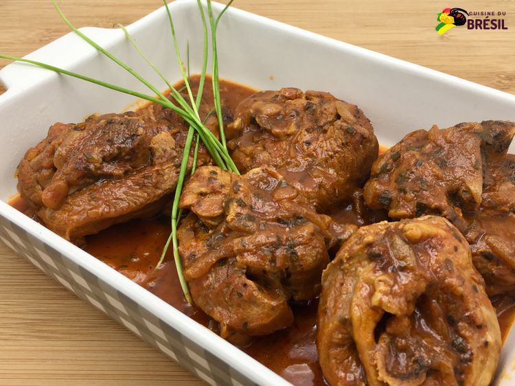 Osso buco de dinde cuit au multicuiseur avec une sauce onctueuse au paprika